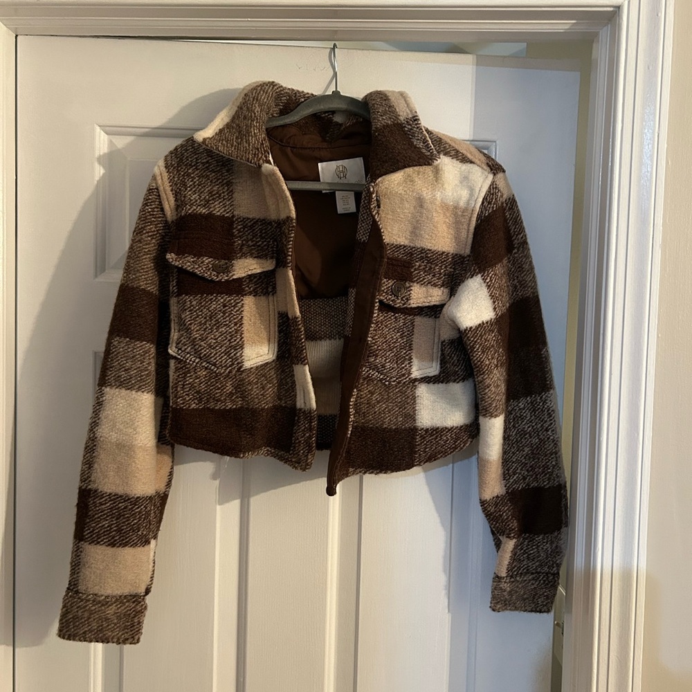 House of Harlow 1960 Chocolate Knit Cardigan
